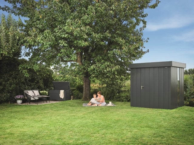 Tuinhuis Juno modern met plat dak. Type 1 *Europa Actie*