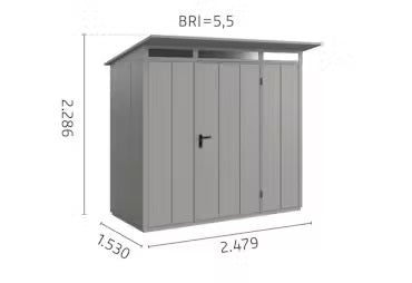 Tuinhuis Berry Classic Lessenaarsdak Type 1