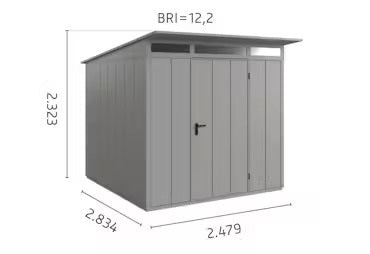 Tuinhuis Berry Classic Lessenaarsdak Type 2