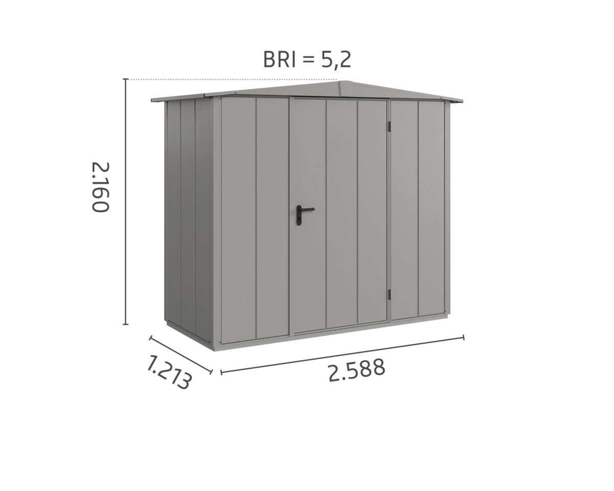 Tuinhuis Berry Modern Zadeldak Type 1
