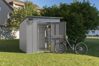 Tuinhuis Berry Modern Lessenaars dak. Type 3